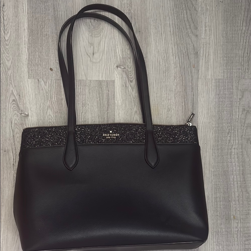 Kate Spade Glitter Black Purse
